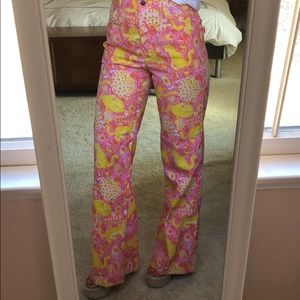 🐅🐅Vintage lily Pulitzer tiger print pant🐅🐅